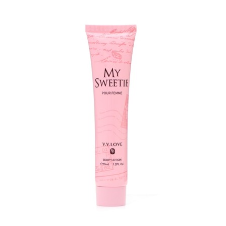 Perfume set female my sweetie: toilet water, 35ml + body lotion, 35ml-2
