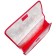 A4, 330 x 240 x 90 mm folder, plastic, on Velcro, PM-A4-23 "Flower web", pink