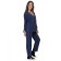 Female costume Kernel, size 44, blue color