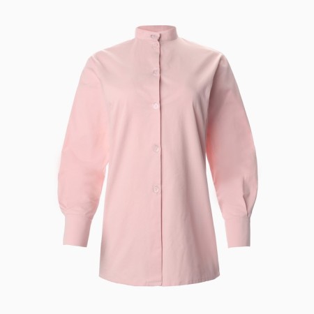 Women's shirt Minaku: Casual Collection Pink color, pr 48-4