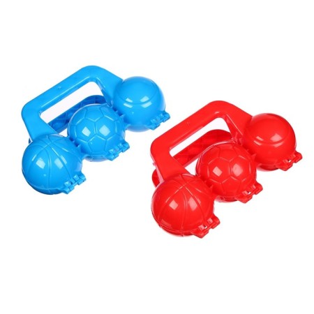Snow-Kolev-sandpole "Balls", 20 × 11.5 × 7 cm + inflatable base 60 × 45 cm, mix, for the new year-5