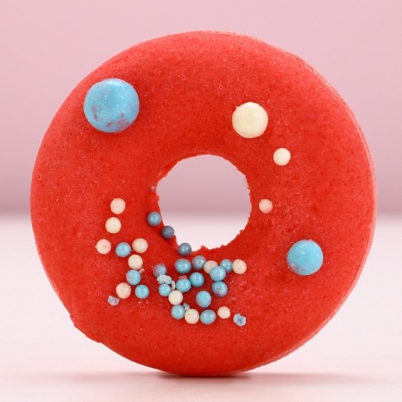 Buckwoman for a bath, 120 g, aroma of raspberry caramel, New Year-2