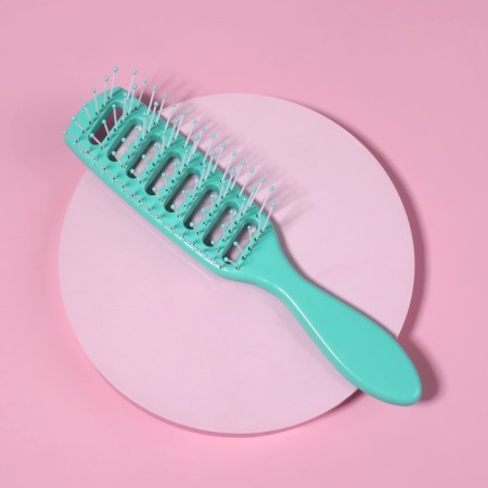 The comb is massage, ventilated, 4.5 × 20.5 cm, color mix-2