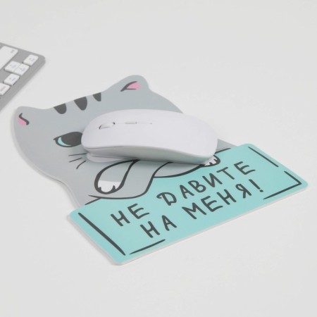 Mouse mat “Do not press on me” 18.4 x 24 cm-2