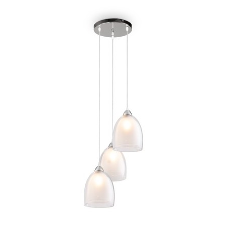 Suspended lamp Freya Fr5375PL-03CH ASTERY, 370x370x900 mm, E27, 3x60W, color chromium-4