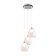 Suspended lamp Freya Fr5375PL-03CH ASTERY, 370x370x900 mm, E27, 3x60W, color chromium