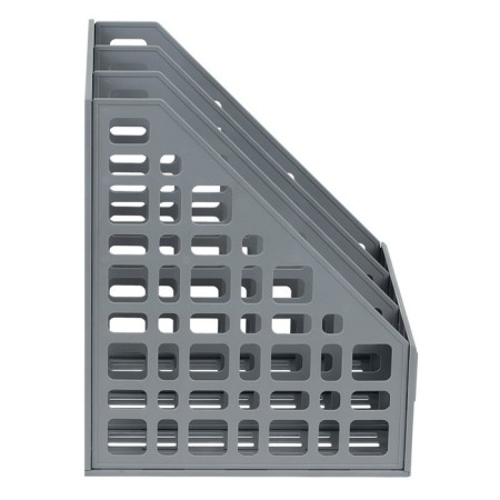Settlement, vertical, 3 compartments, gray, gray-3