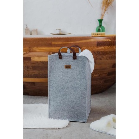EVA Elegance storage basket, 30 × 30 × 50 cm, gray color-9