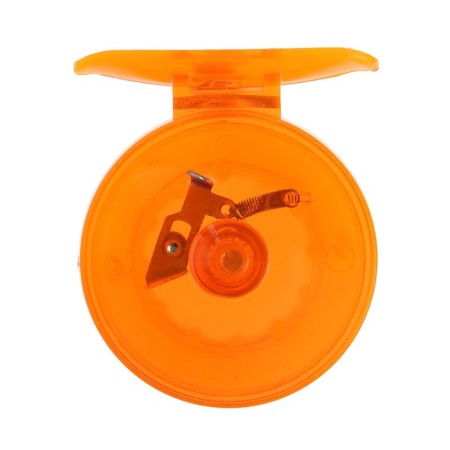 Inertial coil, plastic, diameter 5.5 cm, orange color, 806s-3