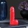Figure soap "Favorite" red, strawberry aroma, 12cm 95 g