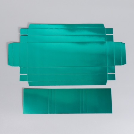 Confectionery box for mousse cakes "turquoise", 27 x 8.6 x 6.5 cm-4