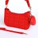 Baget bag, lightning department, red color