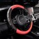 SkyWay Carbon-2 m, black and red eco-leather braid, S01102424