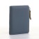 Women's wallet on the button, blue color