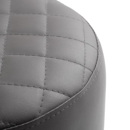 Puff "Yokki", eco -leather brown-4