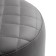 Puff "Yokki", eco -leather brown