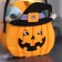 Decorative basket "Halloween" 6 × 14 × 20 cm
