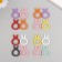 Carabiner Metal "Bunny Head" MIX 3.8x2.7 cm