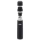 Thermos, series: sleeve, "Master K", 1 l, with two circles, retains heat 24 hours, black