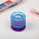 Hair gum spring "Claire", 4 pcs, diam 3.5 cm