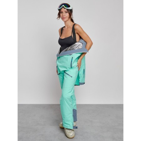 Ski -lifting women's hinge, size 42, turquoise color-20