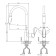 Kitchen mixer Rush Tenerife TE2835-24, single-leaf, with swiveling, chrome