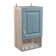 A cabinet with a plot of country shelf 450x300x720 dairy oak/blue