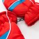 Winter children's mittens minku, color red/blue, rr 15 (16 cm)