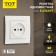 Single Tot Elegant, 10 a, hidden, without salary, white