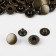 Installation button, alpha (S-shaped), d = 15 mm, antique color