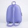 Baby backpack for girls made of artificial leather "Star", plush strip, 27x23 x 10 cm