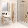 Cabinet-mirror "Malta 70" Gray oak, right