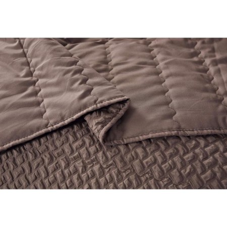 A set with a bedspread "Irma", size 230x250 cm, 50x70 cm - 2 pcs, color of Mokko-2
