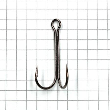 The hook Namazu Double Hook Long, Size 1 Int, BN color, double, 40 pcs.