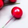 Stamens for flowers "Ball pearl-raspberry" d = 1.2 cm 6x1.2x1.2 cm