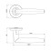 Separate handle Supreme ZR SN/CP-3, color matte nickel, chrome