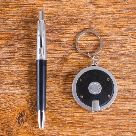 Gift set 2V1 (pen, black flashlight)-5