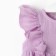 Body with ruffles crumb I am "Muslin", height 62-68 cm, lilac color