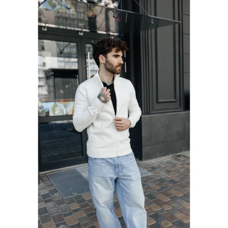 Jumper male ise, size 54, white color-9