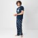 New Year. Pajama men's kaftan "New Year's game", size 56