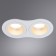 Pointed-built lamp Arte Lamp Alkes A2161PL-2WH, GU10, 2x50 W, 9.2x17.5x3.6 cm, white