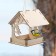 Wooden feeder “Bird on a tree” with your own hands, 14.5 × 18.5 × 19.5 cm, Greengo