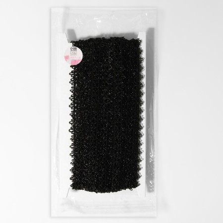 Decorative braid, 20 mm, 10 ± 1 m, black color-2