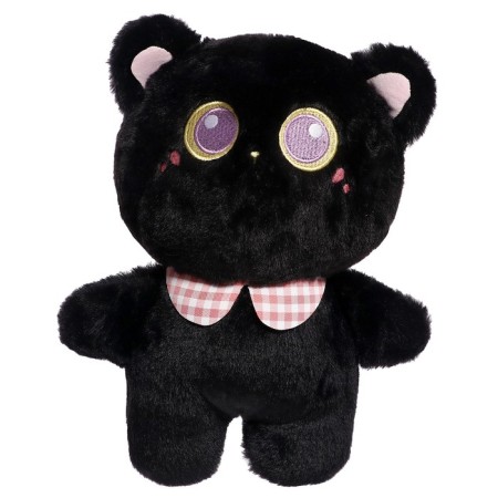 Soft toy "cat", 23 cm, black color