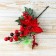 Decor "Winter Magic" Berry Flower, 23 cm