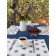 Kitchen Blue: tablecloth 110x140 cm, stands 35x45 cm - 4 pcs