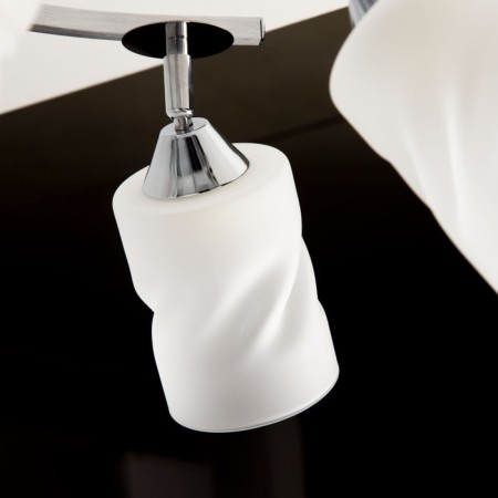 Ceiling chandelier Citilux "Sierra" CL119241, 41x30x18.5 cm, 4x75W, E27, Black Color Black-7