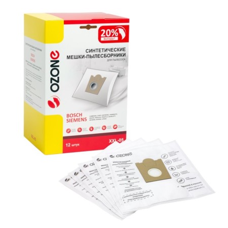 Ozone vacuumboards, synthetic, multilayer, 12 pcs (Bosch, TYP G)
