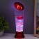 Lava-lamp "Rose" LED from 3haa USB batteries Red 7.5x6.5x25cm