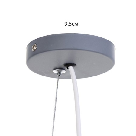 Lamp Bayerlux "Riton" E27 40W white 15x15x22-122cm-6